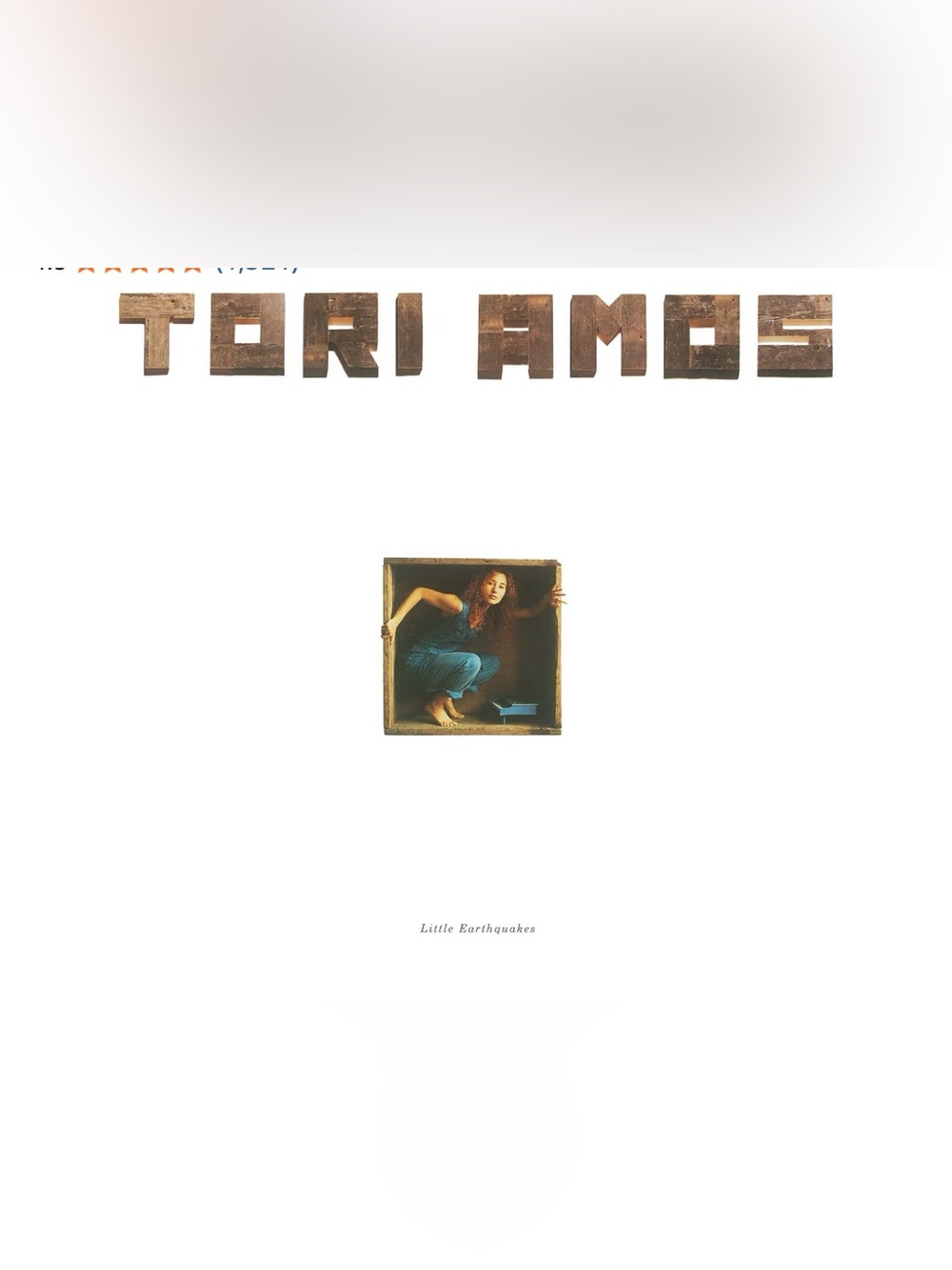 Tori Amos “Little Earthquakes” Vinyl Record